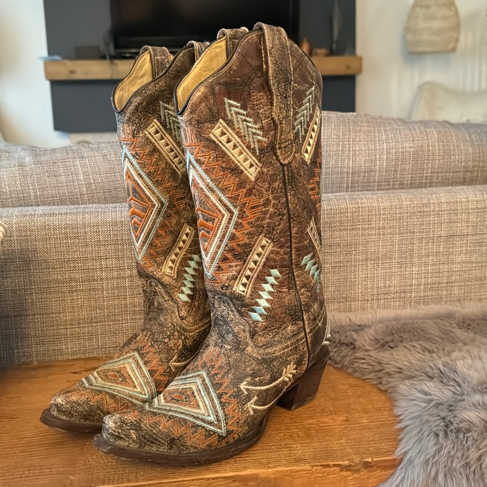 Corral Cowboy Boots Size 7